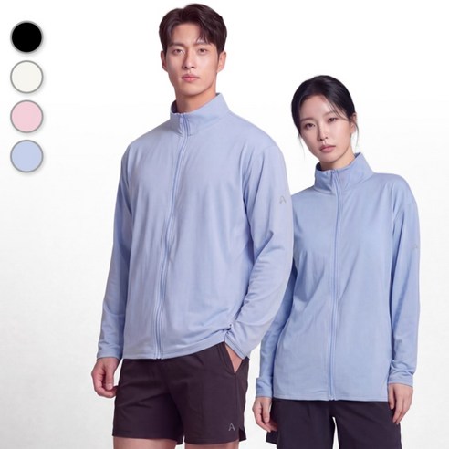 오로라선데이 퓨어리브 남녀공용 루즈핏 집업 래쉬가드 상하의세트
