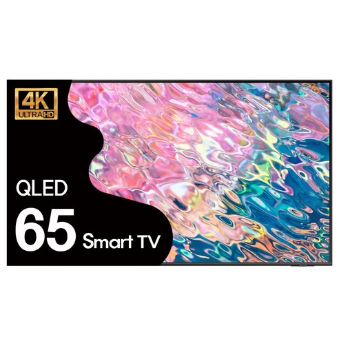 삼성전자 4K UHD QLED TV, 163cm(65인치), KQ65QF6AAFXKR, 벽걸이형, 방문설치