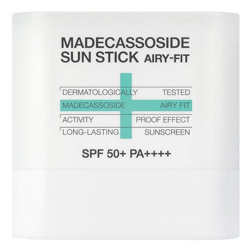 메디힐 마데카소사이드 선스틱 에어리 핏 SPF50+ PA++++, 10g, 1개