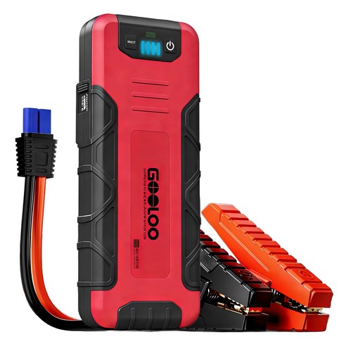 GOOLOO GE4500 4500A 점프스타터 보조배터리 +스마트 점프 케이블+ 파우치백