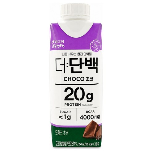 더단백 드링크 초코