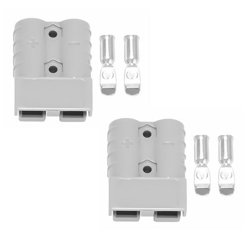 앤더슨 단자 커넥터 파워뱅크 연결 케이블 50A 120A 175A 350A, 1세트