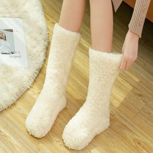 하우메이트 수면양말 겨울 수족냉증 보온 무압박 편안한 임산부용 두꺼운 수면양말