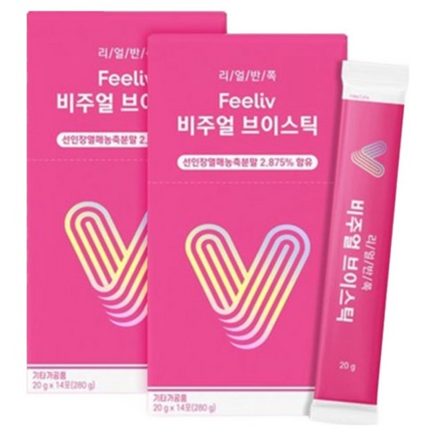 필리브 비주얼 브이스틱, 280g, 2개