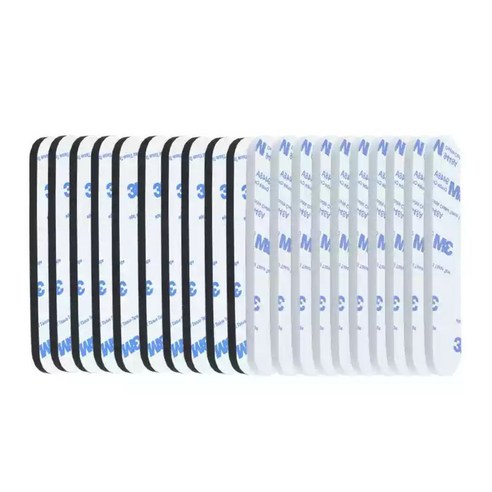 10p/20p 모자 사이즈 조절 패치 쿠션 패드 머리둘레 줄이기 테이프 스티커, 화이트 10p