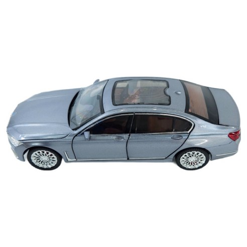 1:24 BMW 비엠더블유 760Li 세단 자동차 모형 x m xm, 그레이, 1개