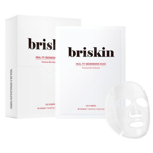 브리스킨 리얼 핏 세컨드스킨 SOS트러블케어 시트 마스크 솔직 후기 | 실사용자 리뷰 분석 - 상품 이미지 1