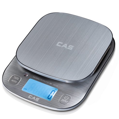 카스 스테인레스 디지털 주방저울, 혼합색상, CKP-5K, 5kg