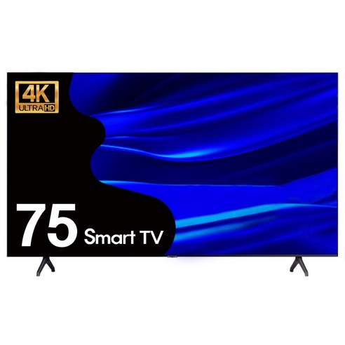 삼성전자 75인치 크리스탈 Crystal 4K UHD 유튜브 넷플릭스 디지니 스마트 LED TV 75TU690T, 고객직접설치, 스탠드형
