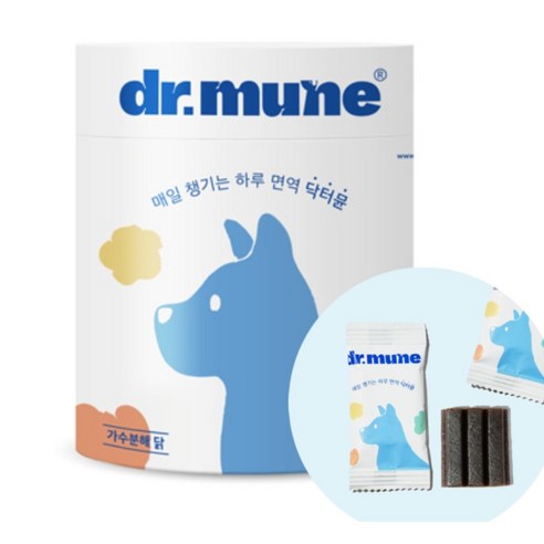[썬더펫] 닥터뮨 오리진 가수분해원료 동충하초 면역영양제, 30정, 면역/항산화, 1개