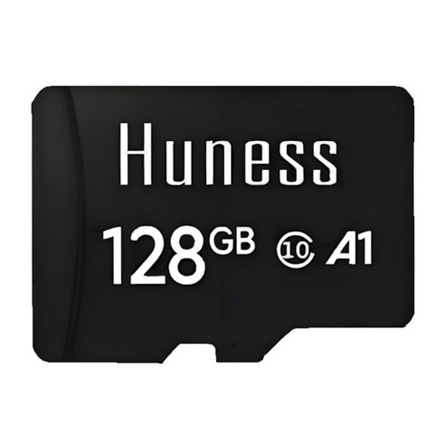 고속 마이크로 128GB TF 카드 + SD 카드 케이스, 1개