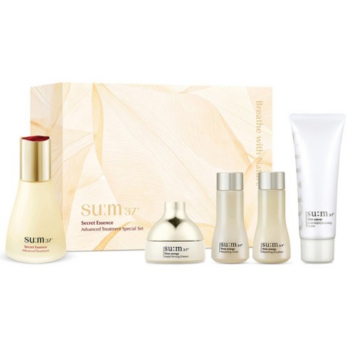 숨37도 시크릿 에센스 어드밴스드 트리트먼트 모공 장벽 케어 세럼 기획, 45ml, 1개