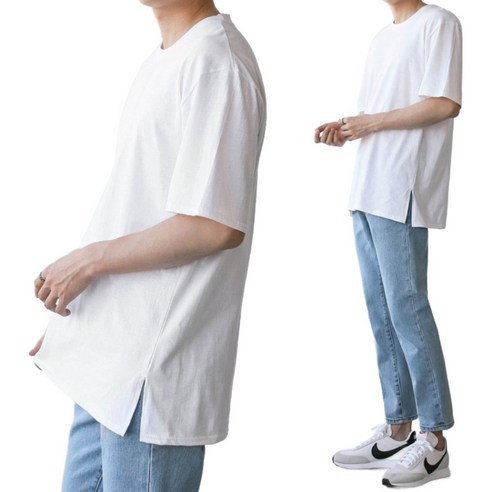 어반플리커 2장묶음구매 레이어드 반팔티