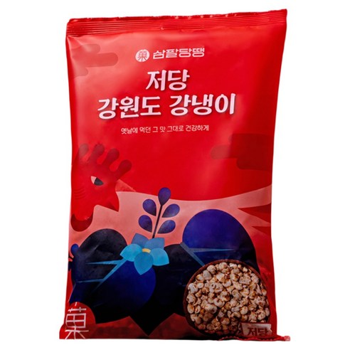 삼팔당땡 저당 강원도 강냉이, 200g, 2개