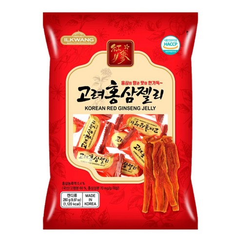 일광제과 고려홍삼젤리 280g, 25개 맛있게 먹은 솔직 후기 썸네일
