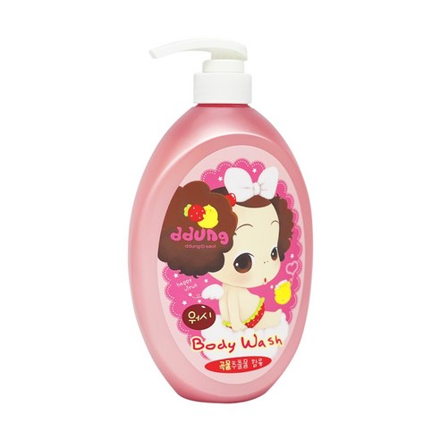 뚱 베이비 바디워시, 750ml, 3개
