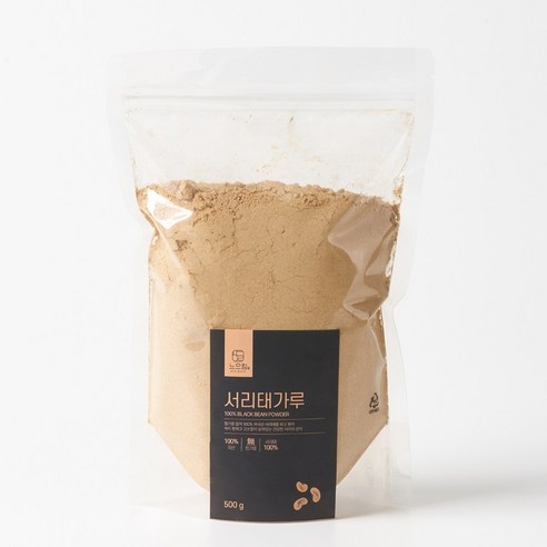 느으림 건강하게 두 번 볶은 국산 서리태가루, 500g, 1개