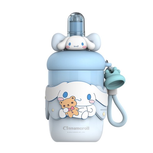 크로스 보더 산리오 뽀뽀 텀블러 560밀리리터, 1개, 560ml, 560mlBB 시나모롤
