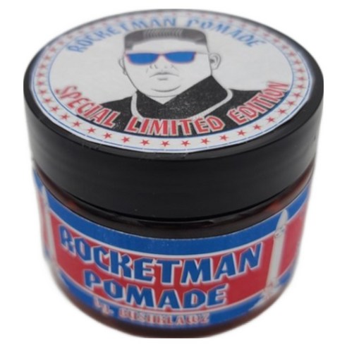 [부시클로스 본사직영몰] 로켓맨 포마드 리미티드 에디션 남자 헤어왁스 남성용 포마드 왁스 바버샵, 115g, 2개