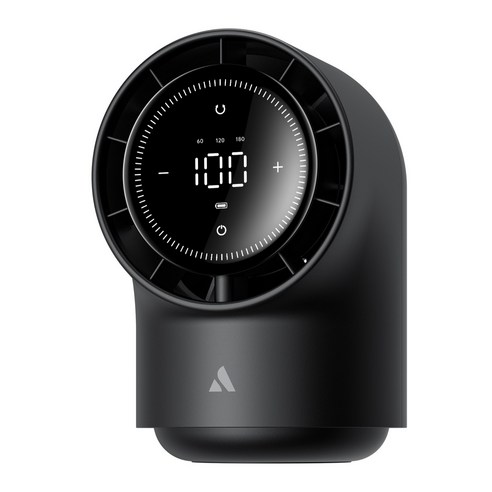 Aecooly 무선 탁상용 선풍기 8000mAh 대용량 저소음 휴대용 선풍기, 블랙, 1개, Chic 01