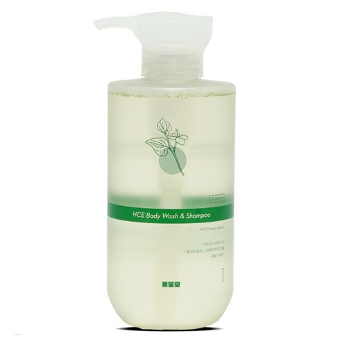 일센치 약모밀 촉촉한 올인원 바디워시 피부장벽 건조 케어, 2개, 500ml