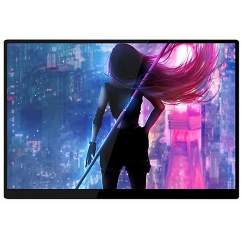 (제우스랩) Z10T 휴대용 터치 모니터 노트북 듀얼 덱스 보조, 휴대용터치모니터Z10T, 26cm