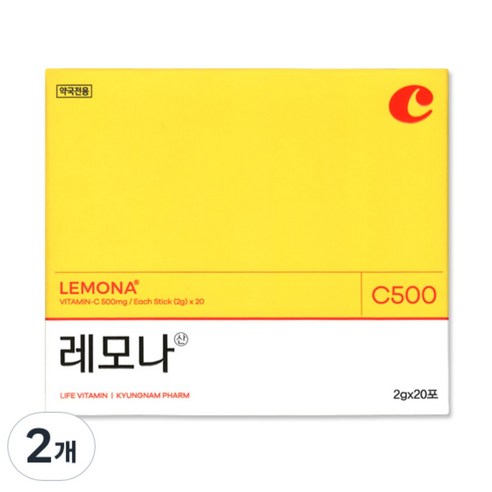 경남제약 레모나 20포 비타민C 피로회복, 40g, 2개