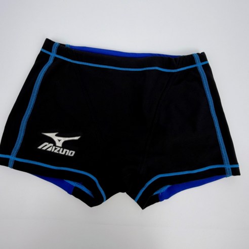 미즈노 남성 스판 딥블루 숏사각 수영 팬츠85RP30091