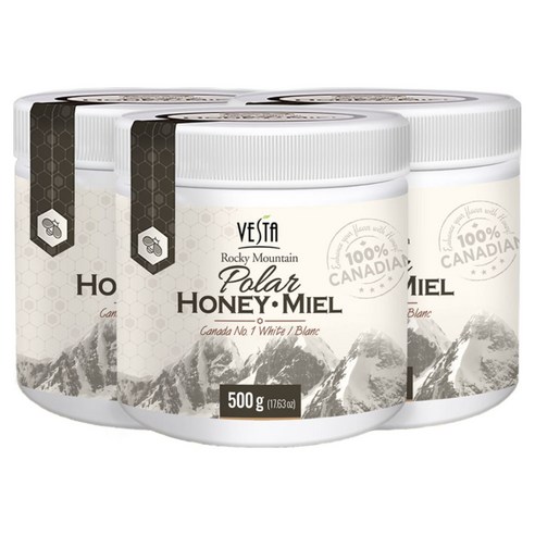 베스타 로키 아이스 허니 500g x 3개 캐나다산 천연꿀 석청꿀 선물용... 솔직 후기 | 실사용자 리뷰 분석 - 상품 이미지 1