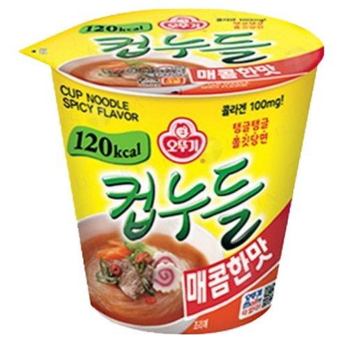 오뚜기 컵누들 매콤한맛, 37.8g, 24개