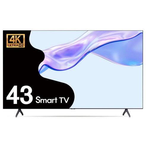 삼성 43인치 4K UHD 유튜브 넷플릭스 스마트TV 43TU7000, 고객직접설치, 스탠드형