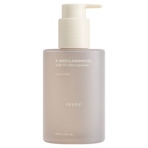 인요에 올리브 스쿠알란 3 씨드 클렌징 오일 200ML, 피부관리 인요에 올리브 스쿠알란 3 씨드 클렌징 오일, 1개