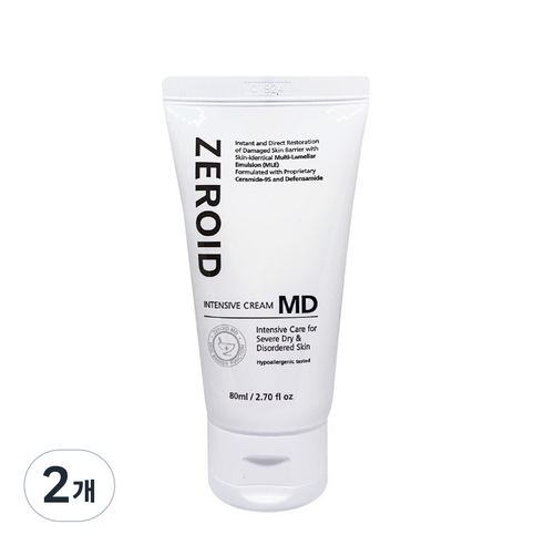제로이드 인텐시브 크림MD, 80ml, 2개