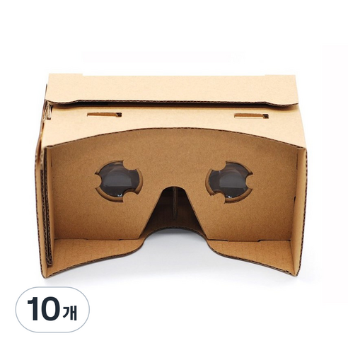 구글 카드보드 3D 증강현실 VR 키트 과학교구, 10개