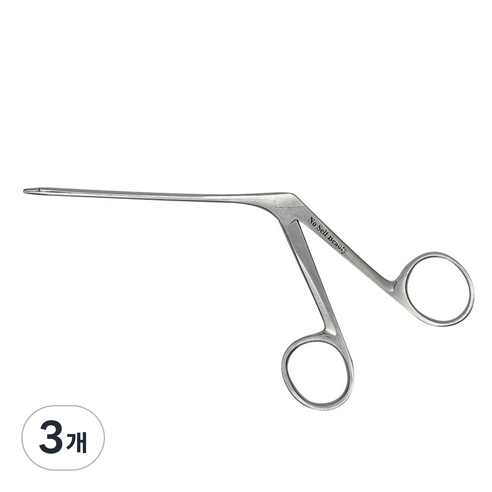 이어포셉 forcep 마이크로 포셉 귀지 핀셋 이비인후과 의료용, 3개, 1. 숏 이어포셉(MA165R-1)