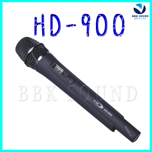 E&W HD-900 HD900 단일지향성 무선핸드마이크 마이크 - 마이크 | 쿠팡
