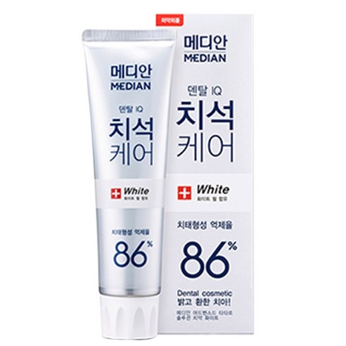 아모레퍼시픽 메디안 화이트 93% 치석케어 치약 120g1개, 120g, 1개