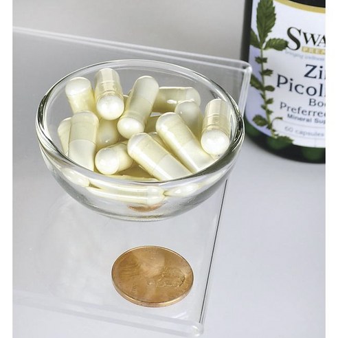 스완슨 아연 피콜리네이트 22mg 캡슐 60정, 1개 실사용 후기 | 효과 있을까? - 상품 이미지 2