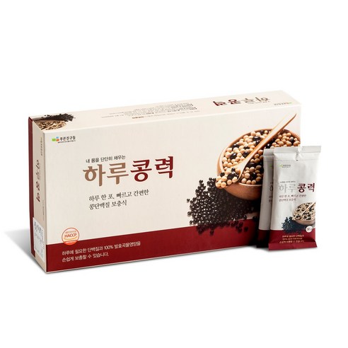 푸른친구들 하루콩력(30g x 30포) - 2박스 맛있게 먹은 솔직 후기 썸네일