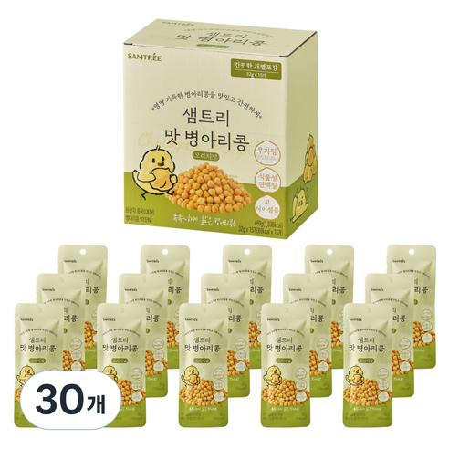 샘트리 촉촉한 맛병아리콩 오리지널, 30개, 32g