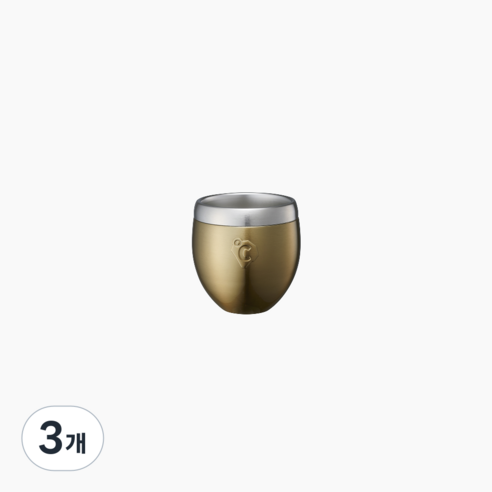도시샤 온도존 프리징 익스트림콜드 맥주컵, 3개