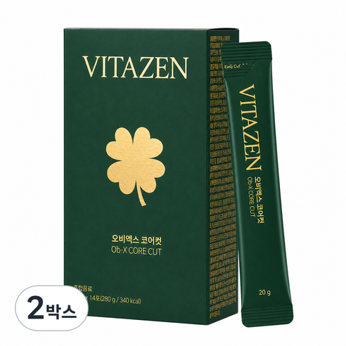 [VITAZEN] 비타젠 오비엑스 코어컷 레몬밤 Ob-X, 280g, 2박스
