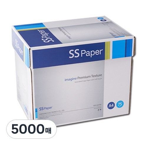 삼성전자 PAPER 복사용지, 5000매, A4