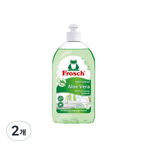 프로쉬 주방세제 알로에베라, 500ml, 2개