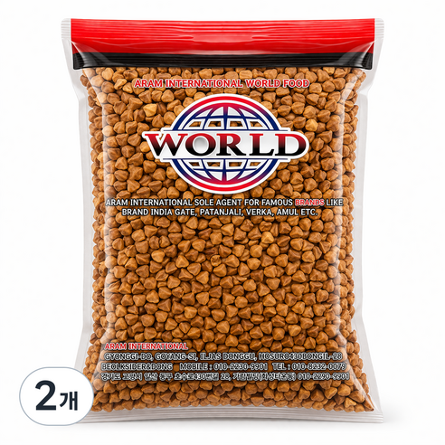 World Black Chana 블랙차나 이집트콩, 2개