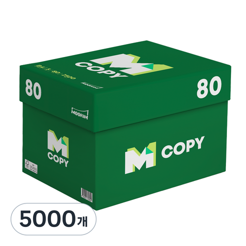 MCOPY 80gsm 복사용지, B4, 5000개