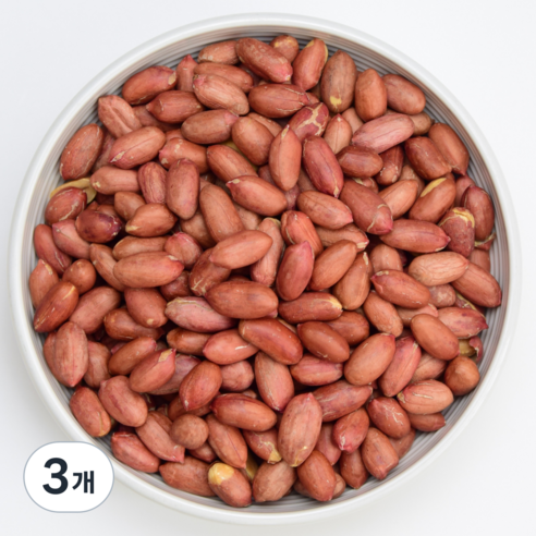 25년 햇 볶은땅콩, 3개, 500g
