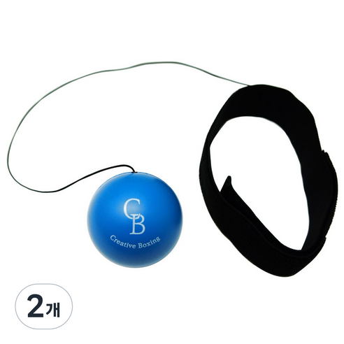 Creativeboxing TAP Ball 복서용 탭볼, 블루 복서용, 2개