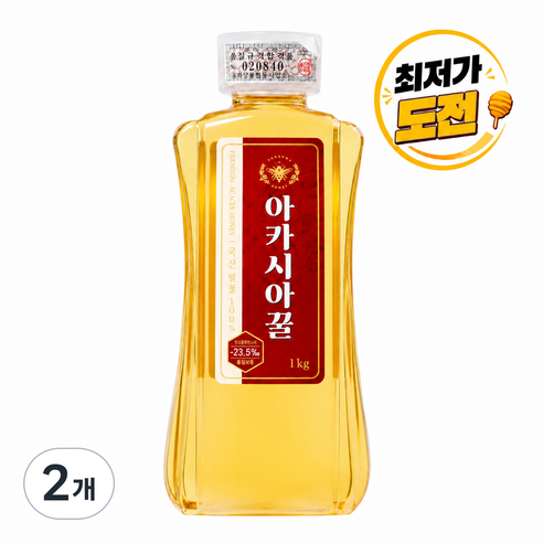 국내산 자연 벌꿀 100% 천연 아카시아꿀 1kg, 2개 솔직 후기 | 실사용자 리뷰 분석 썸네일