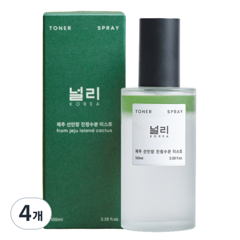 [승무원 광채 미스트] 안개분사 널리 비건 제주 선인장 진정수분 토너미스... 솔직 후기 | 실사용자 리뷰 분석 - 상품 이미지 1